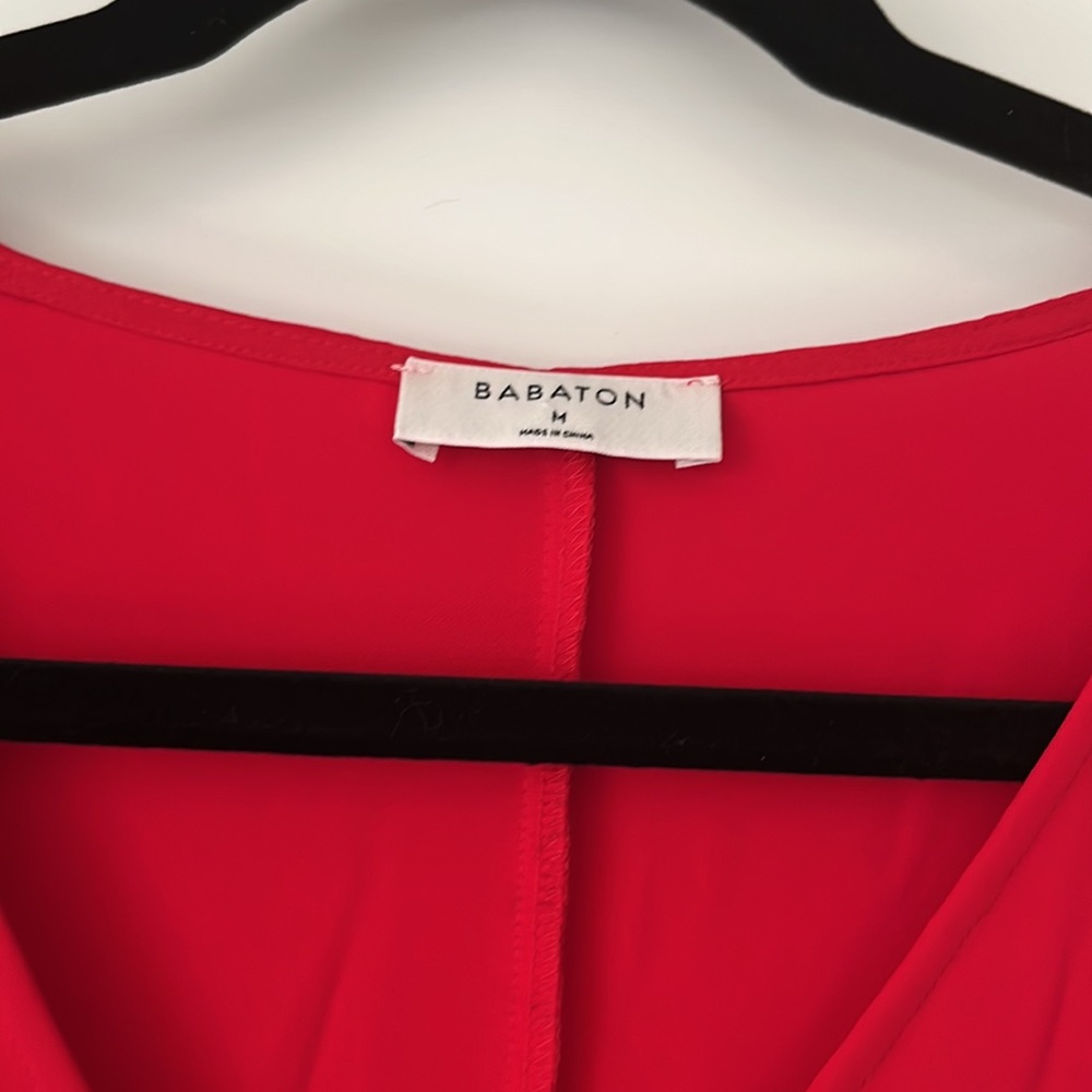 BABATON AARON DRESS IN RED BNWT - Picture 2 of 6